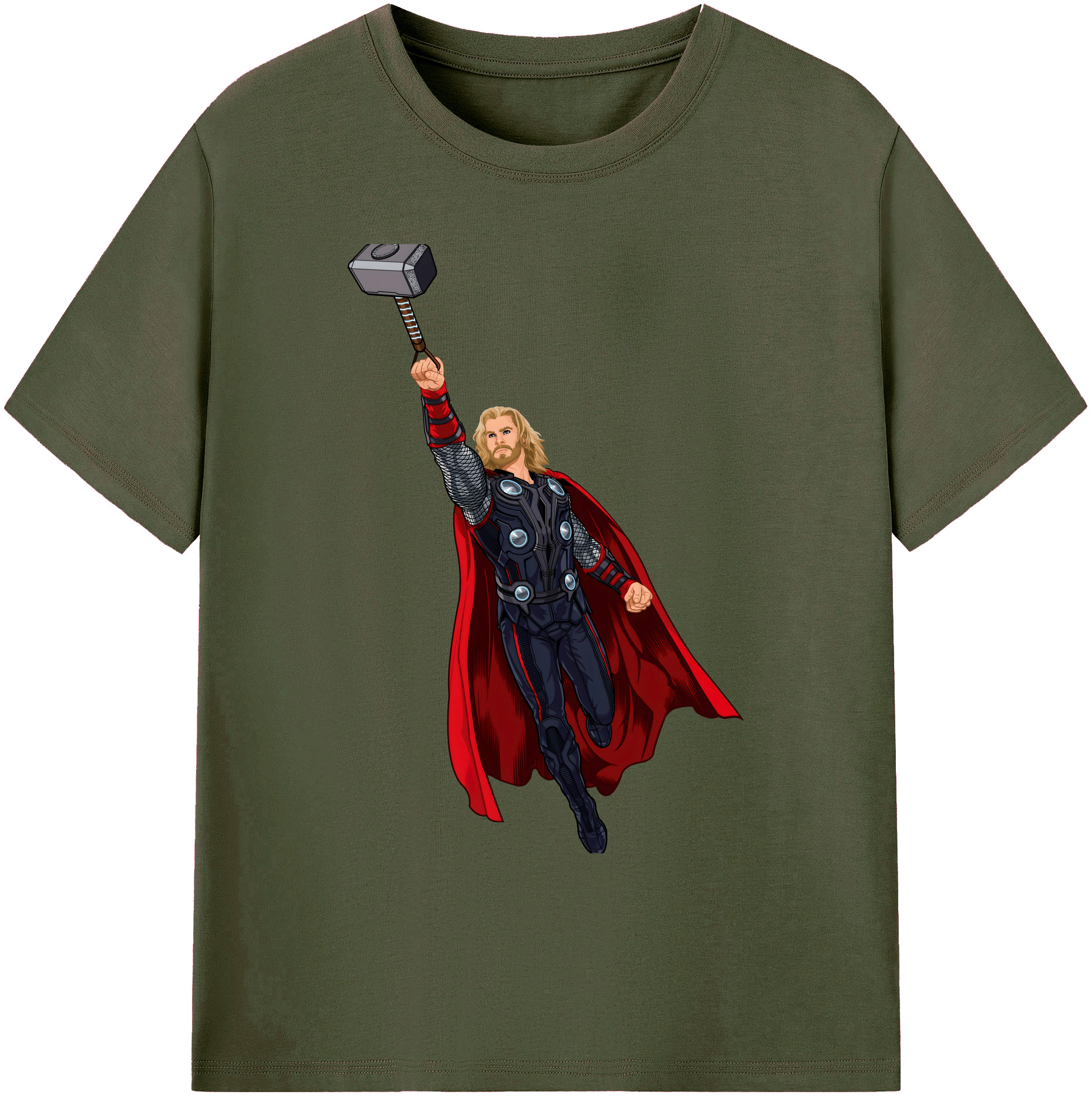 （画像用） アベンジャーズ The Avengers 綿100％ メンズ半袖Tシャツ｜肌触りやわらか＆通気性